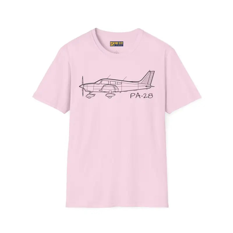 PA-28 Warrior T-Shirt - Pilot gifts - WWII warbird t-shirt
