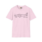 PA-28 Warrior T-Shirt - Pilot gifts - WWII warbird t-shirt