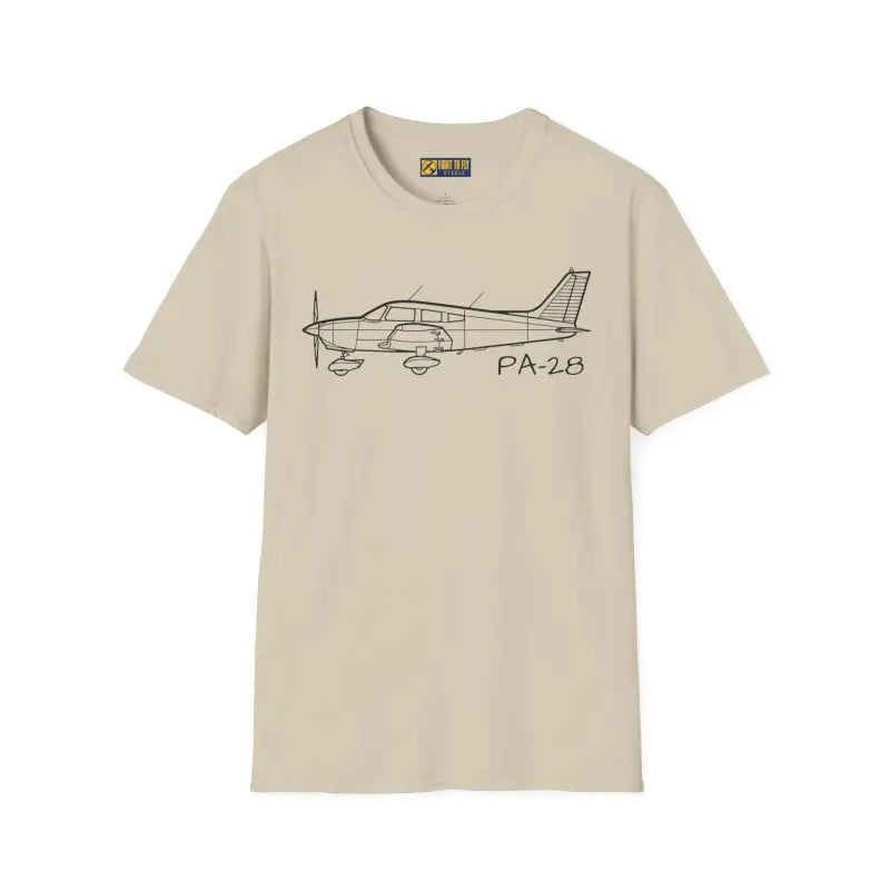 PA-28 Warrior T-Shirt - Pilot gifts - WWII warbird t-shirt