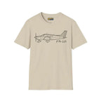 PA-28 Warrior T-Shirt - Pilot gifts - WWII warbird t-shirt