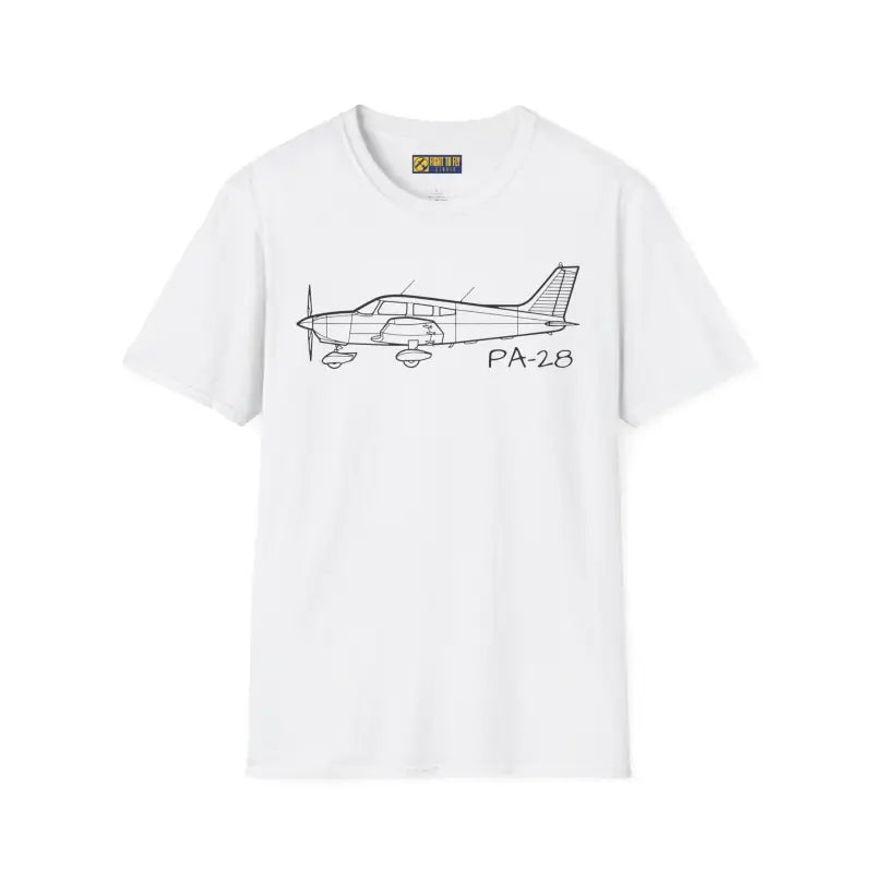 PA-28 Warrior T-Shirt - Pilot gifts - WWII warbird t-shirt