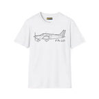 PA-28 Warrior T-Shirt - Pilot gifts - WWII warbird t-shirt