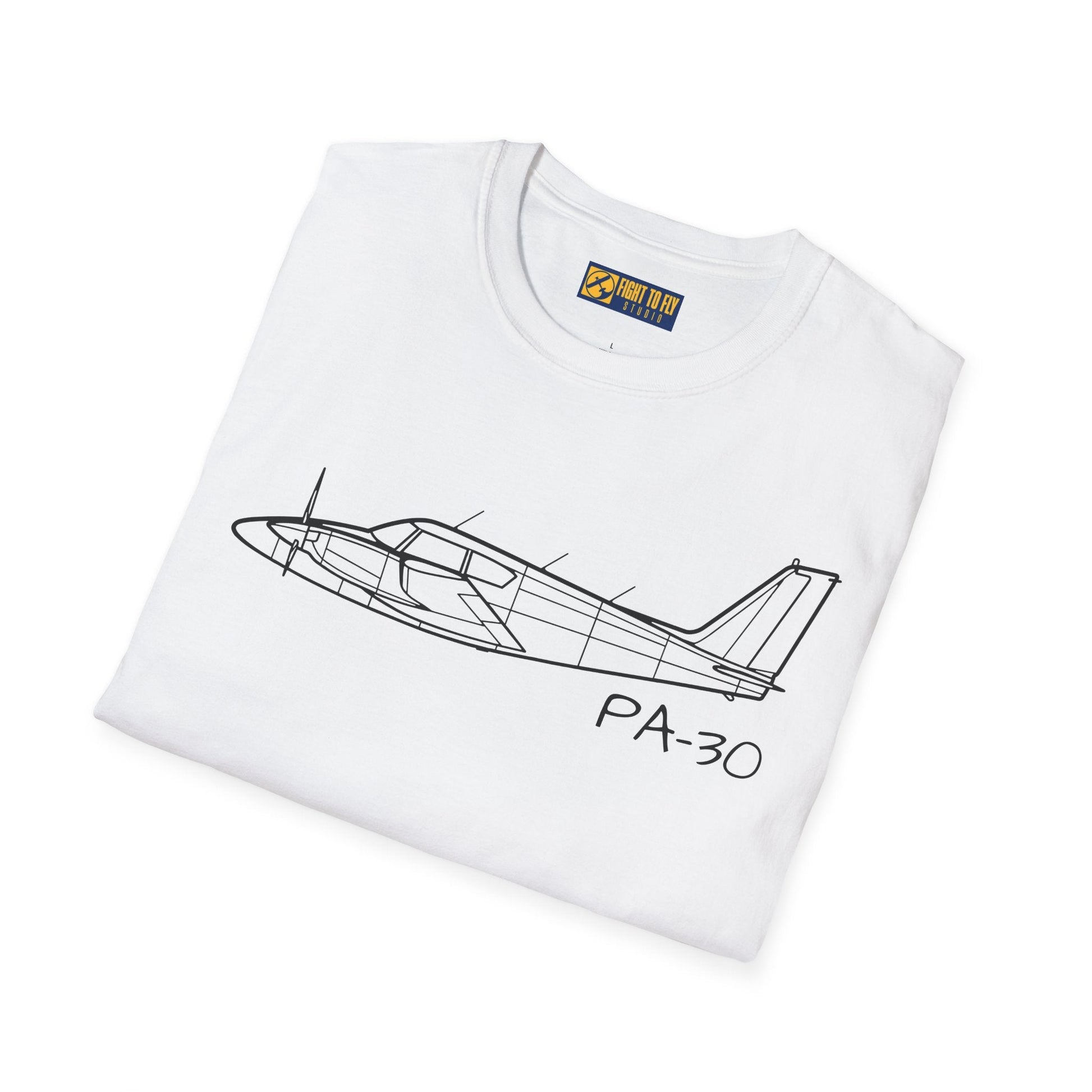 PA-30 T-Shirt – Piper Twin Comanche Compact Tee - Gifts for pilots - Aviation apparel