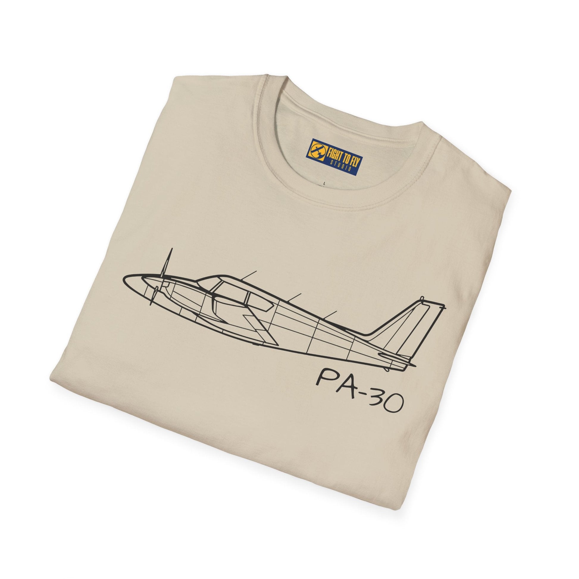PA-30 T-Shirt – Piper Twin Comanche Compact Tee - Gifts for pilots - Aviation apparel