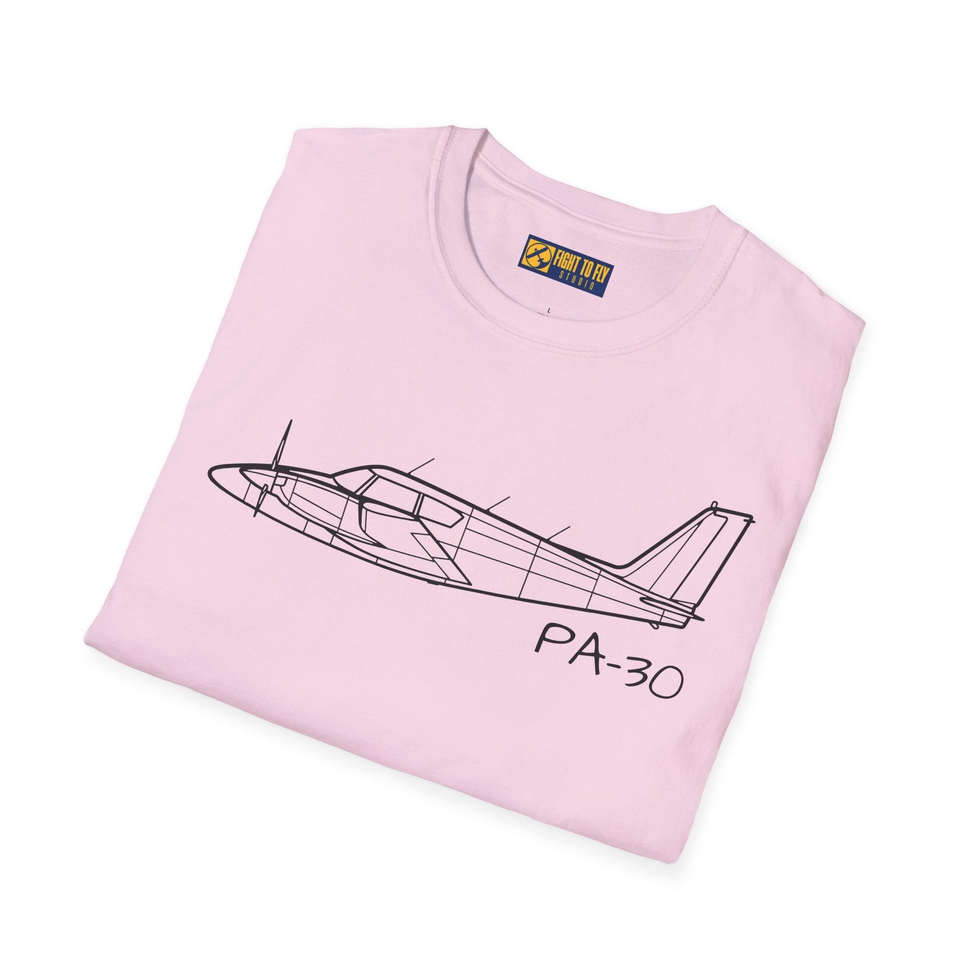 PA-30 T-Shirt – Piper Twin Comanche Compact Tee - Gifts for pilots - Aviation apparel
