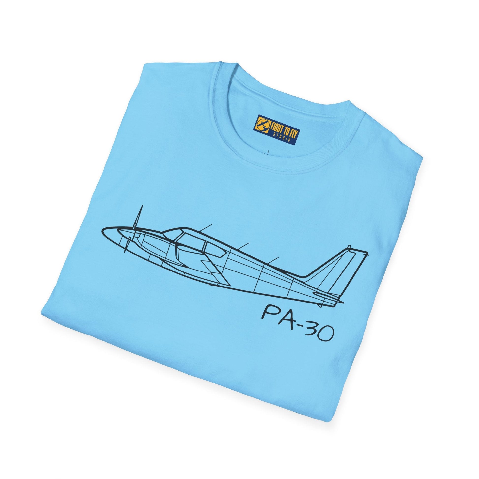 PA-30 T-Shirt – Piper Twin Comanche Compact Tee - Gifts for pilots - Aviation apparel
