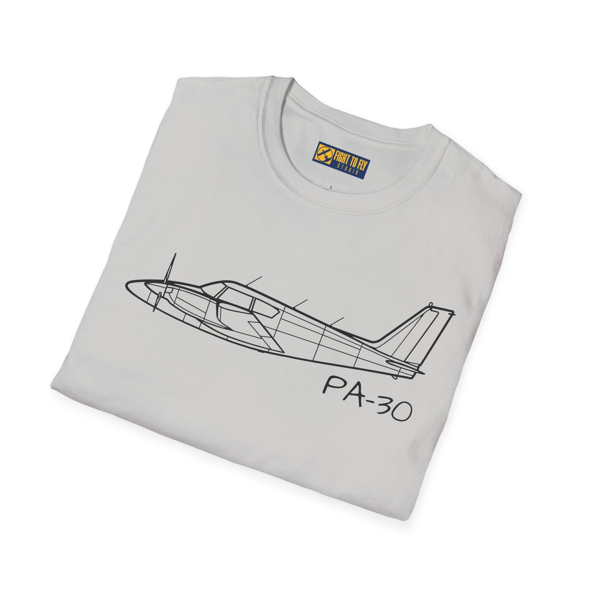 PA-30 T-Shirt – Piper Twin Comanche Compact Tee - Gifts for pilots - Aviation apparel