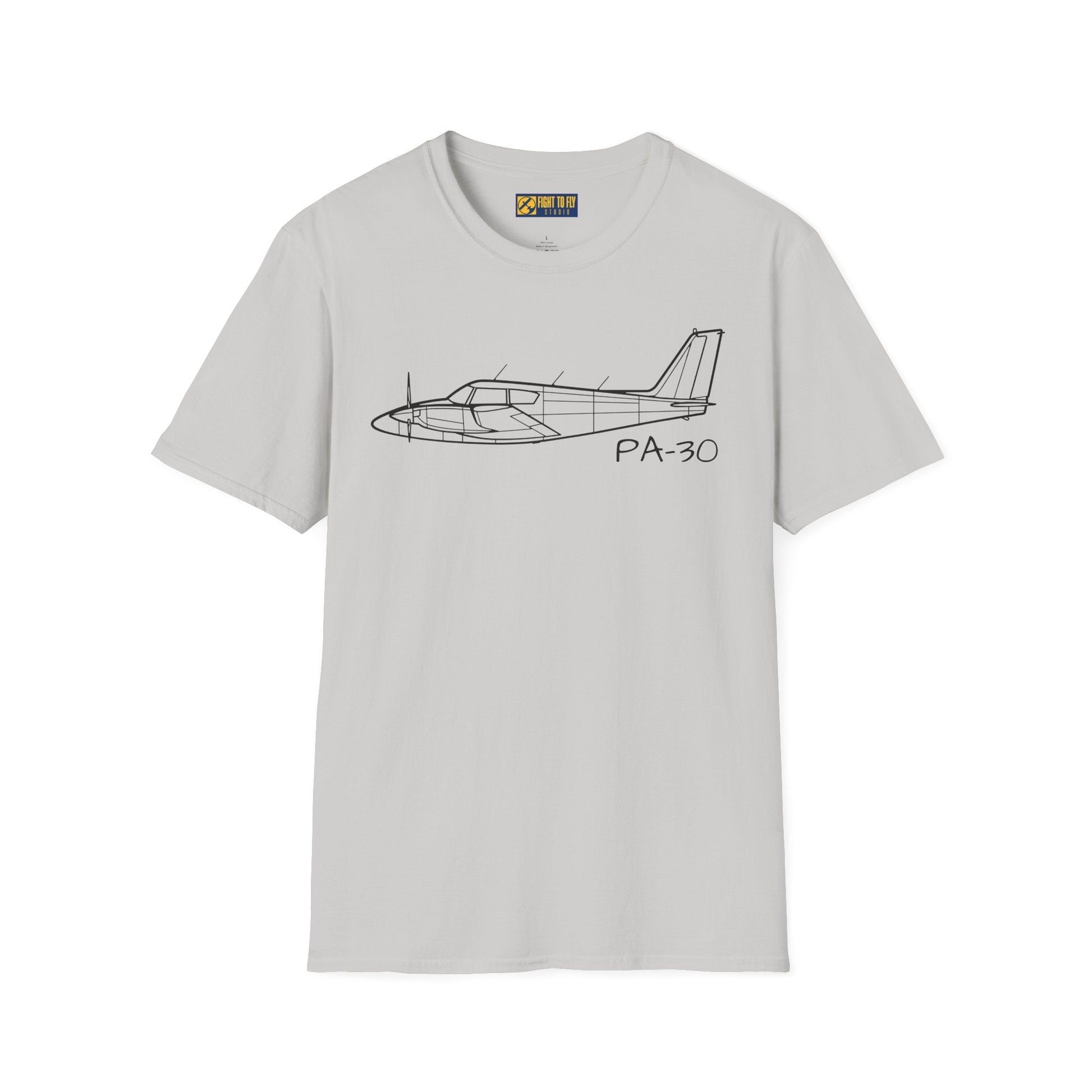 PA-30 T-Shirt – Piper Twin Comanche Compact Tee - Gifts for pilots - Aviation apparel