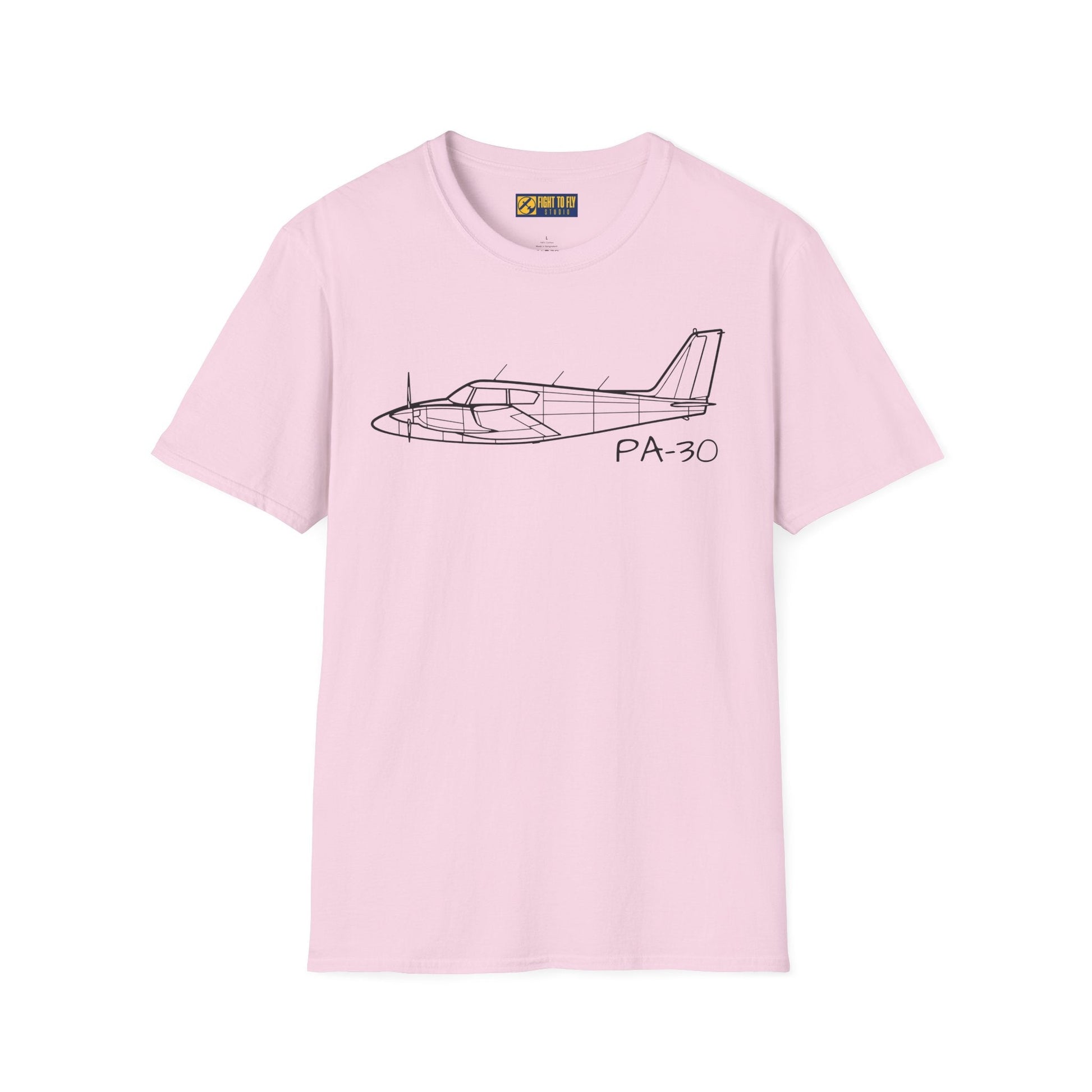 PA-30 T-Shirt – Piper Twin Comanche Compact Tee - Gifts for pilots - Aviation apparel