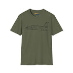 PA-30 Twin Comanche T-Shirt - Pilot gifts - WWII warbird t-shirt