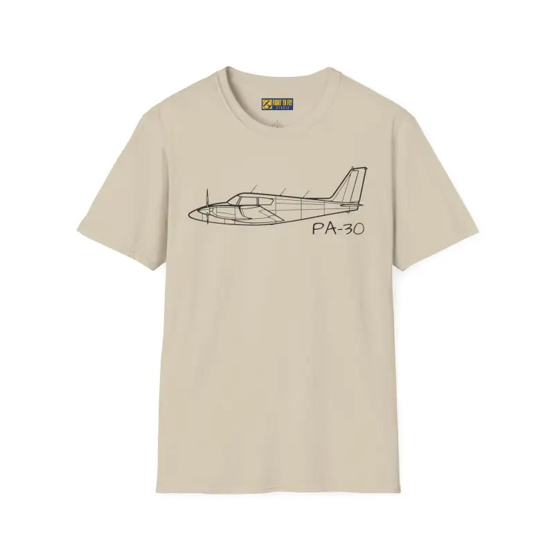 PA-30 T-Shirt – Piper Twin Comanche Compact Tee - Pilot gifts - WWII warbird t-shirt