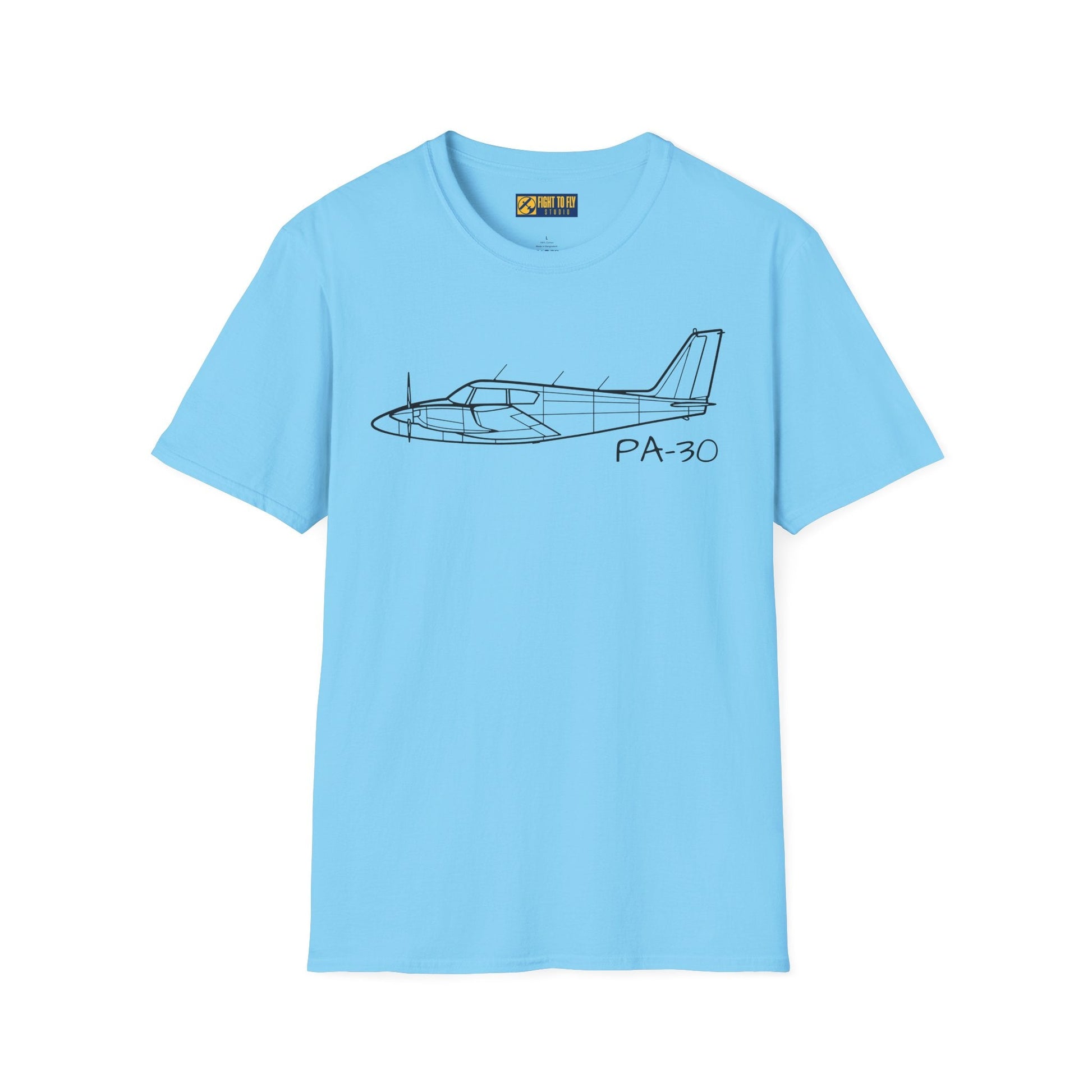 PA-30 T-Shirt – Piper Twin Comanche Compact Tee - Gifts for pilots - Aviation apparel
