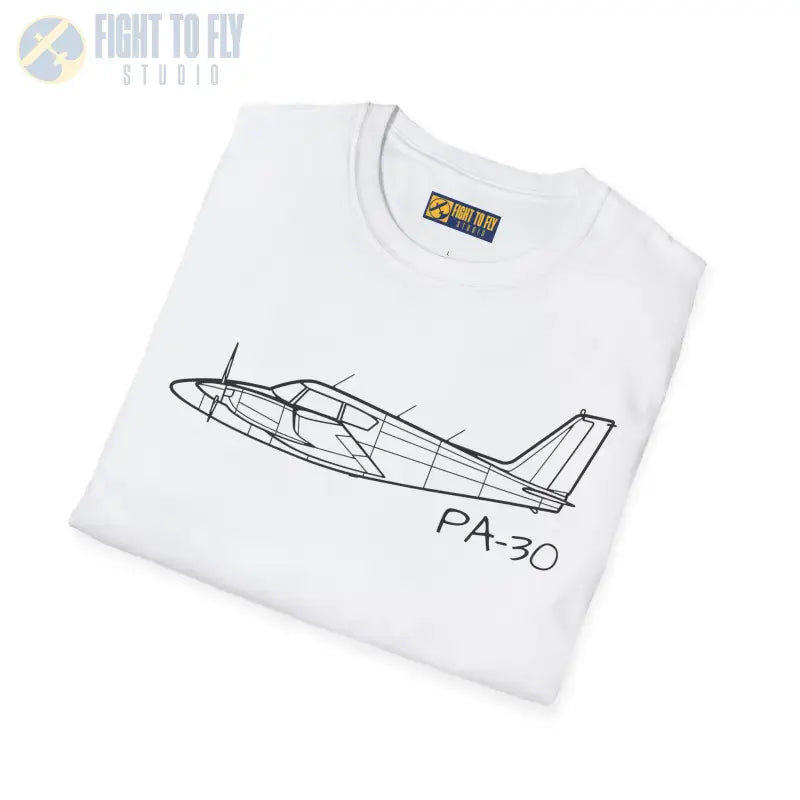 PA-30 T-Shirt – Piper Twin Comanche Compact Tee - Pilot gifts - WWII warbird t-shirt
