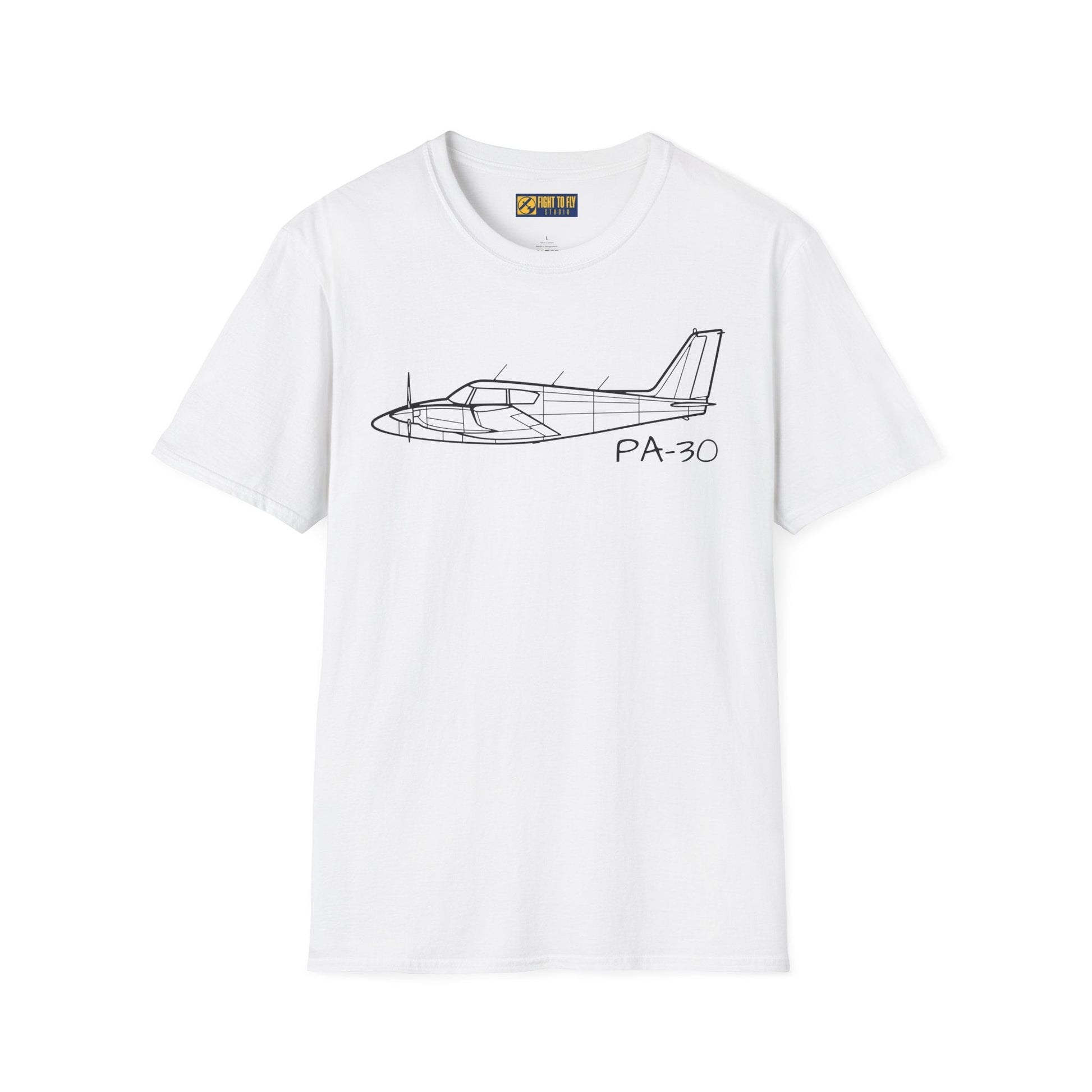PA-30 T-Shirt – Piper Twin Comanche Compact Tee - Gifts for pilots - Aviation apparel