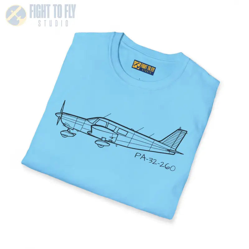 PA-32-260 T-Shirt – Piper Cherokee Six 260 STOL Hauler Tee - Pilot gifts - WWII warbird t-shirt