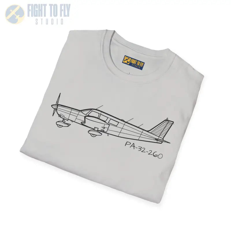 PA-32-260 T-Shirt – Piper Cherokee Six 260 STOL Hauler Tee - Pilot gifts - WWII warbird t-shirt
