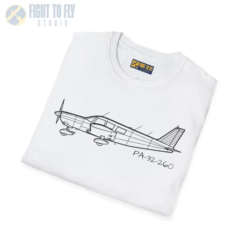 PA-32-260 Cherokee Six T-Shirt - Pilot gifts - WWII warbird t-shirt