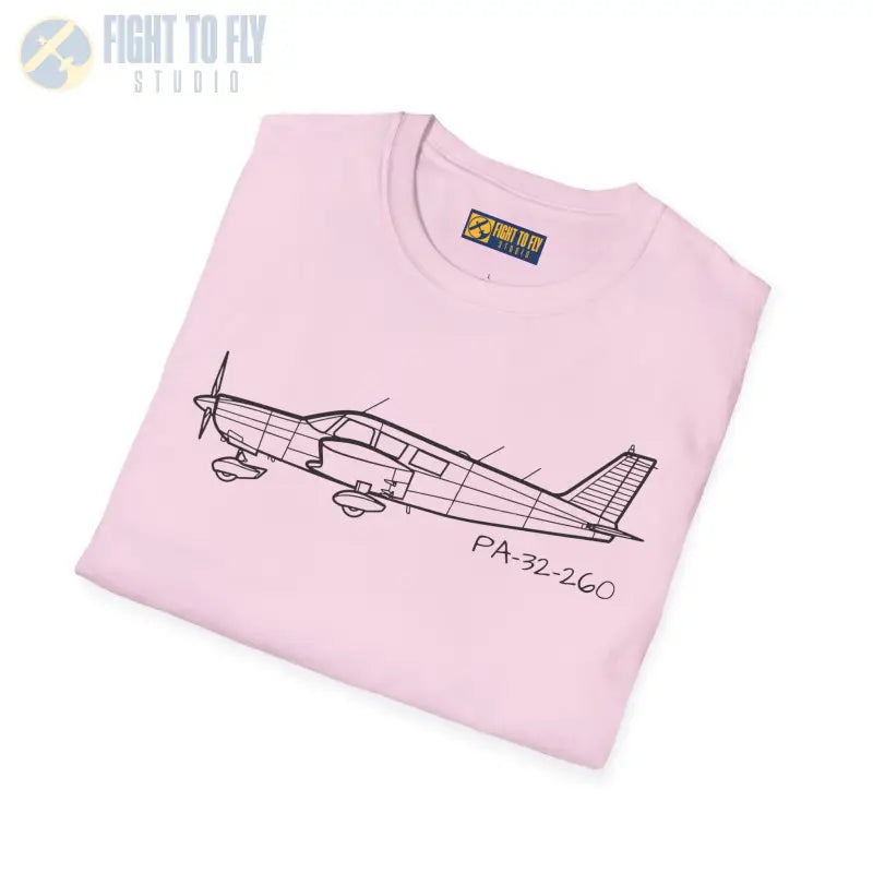 PA-32-260 Cherokee Six T-Shirt - Pilot gifts - WWII warbird t-shirt