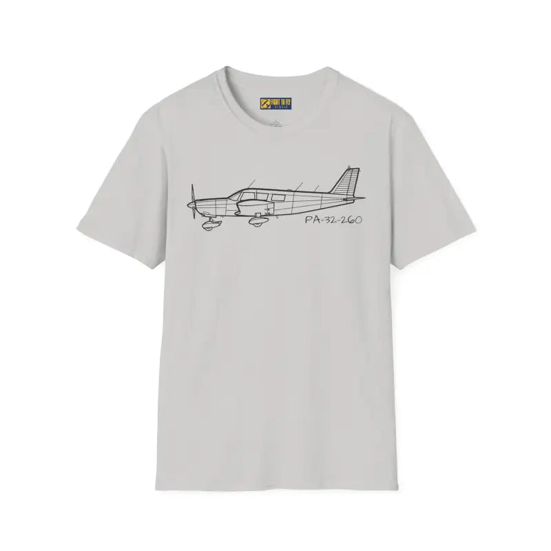 PA-32-260 Cherokee Six T-Shirt - Pilot gifts - WWII warbird t-shirt