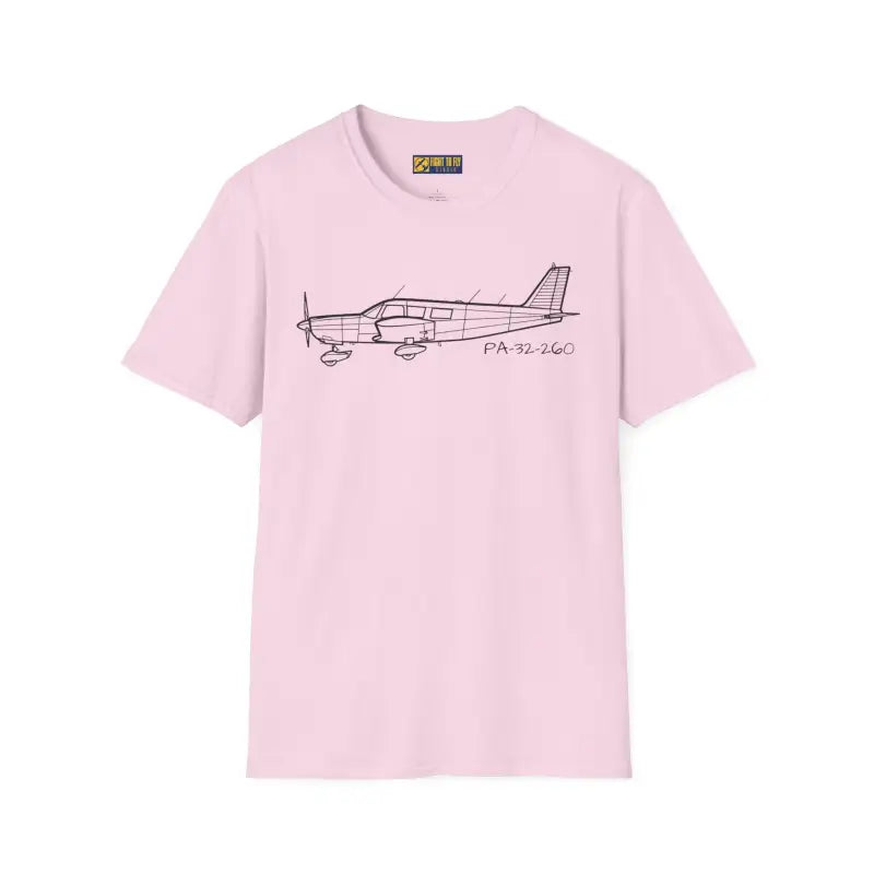 PA-32-260 Cherokee Six T-Shirt - Pilot gifts - WWII warbird t-shirt