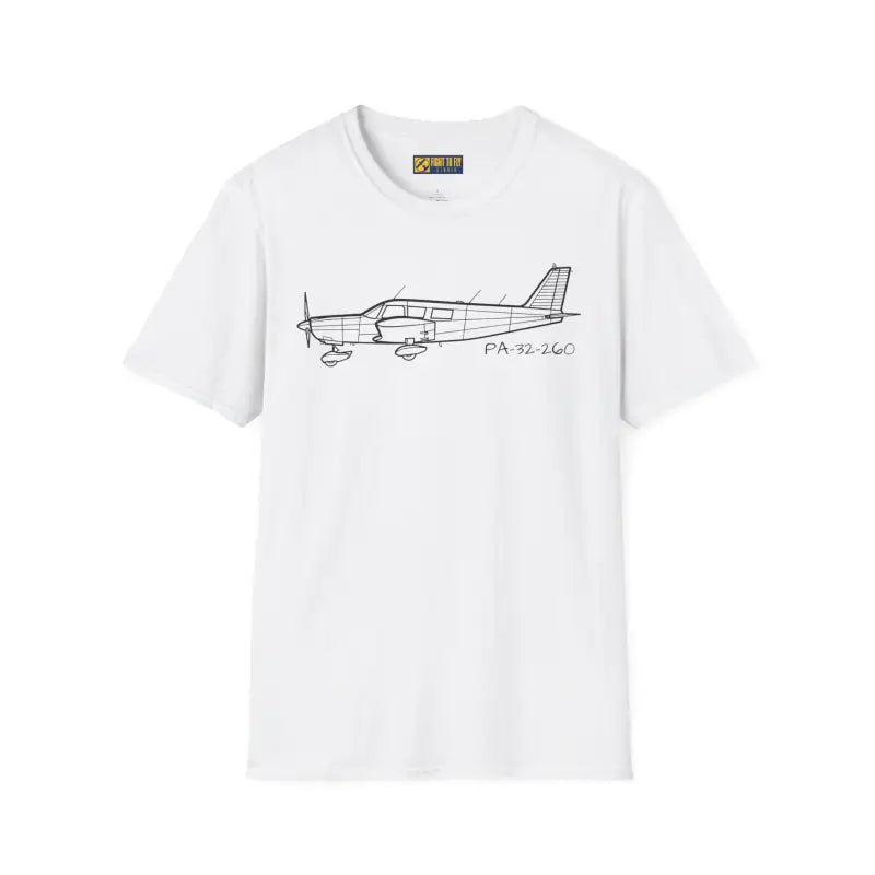 PA-32-260 Cherokee Six T-Shirt - Pilot gifts - WWII warbird t-shirt
