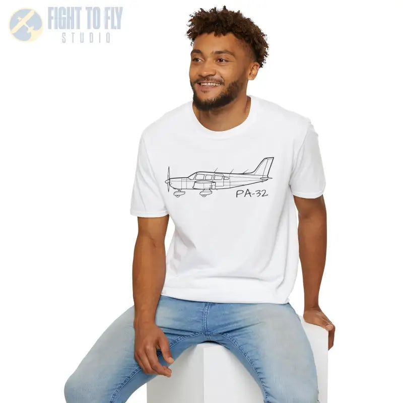 PA-32 T-Shirt – Piper Cherokee Six / Saratoga Utility Cruiser Tee - Pilot gifts - WWII warbird t-shirt