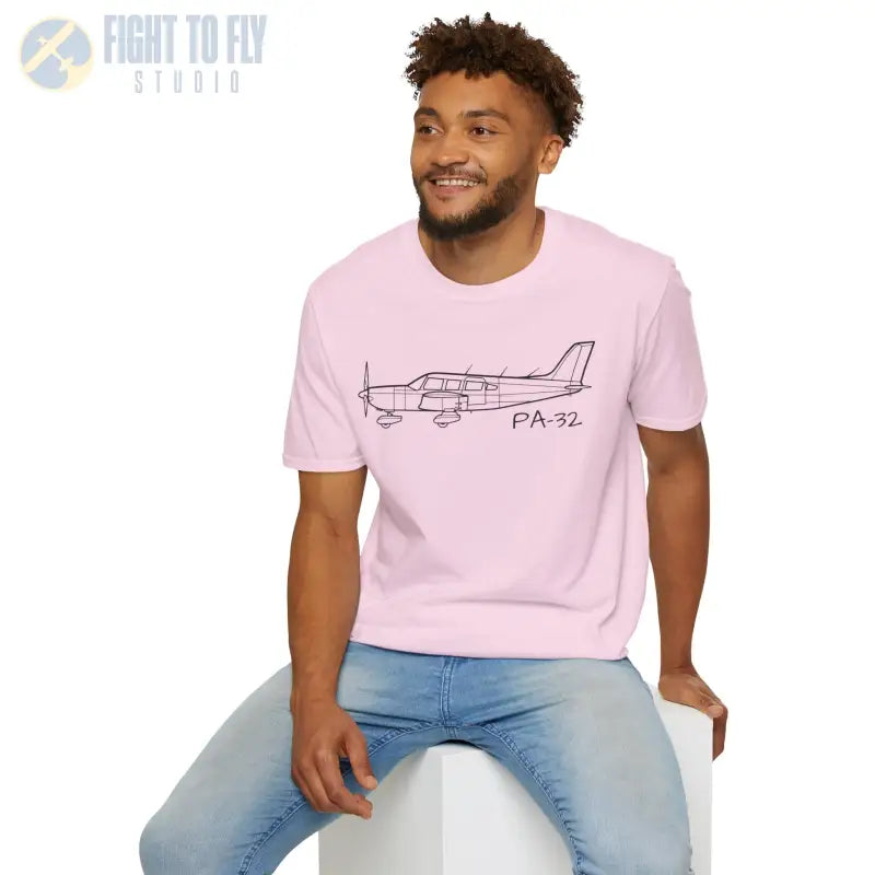 PA-32 T-Shirt – Piper Cherokee Six / Saratoga Utility Cruiser Tee - Pilot gifts - WWII warbird t-shirt