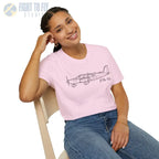 PA-32 Saratoga T-Shirt - Pilot gifts - WWII warbird t-shirt