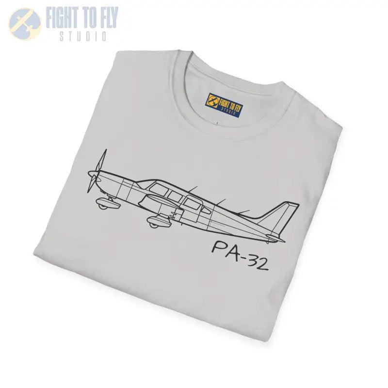 PA-32 T-Shirt – Piper Cherokee Six / Saratoga Utility Cruiser Tee - Pilot gifts - WWII warbird t-shirt