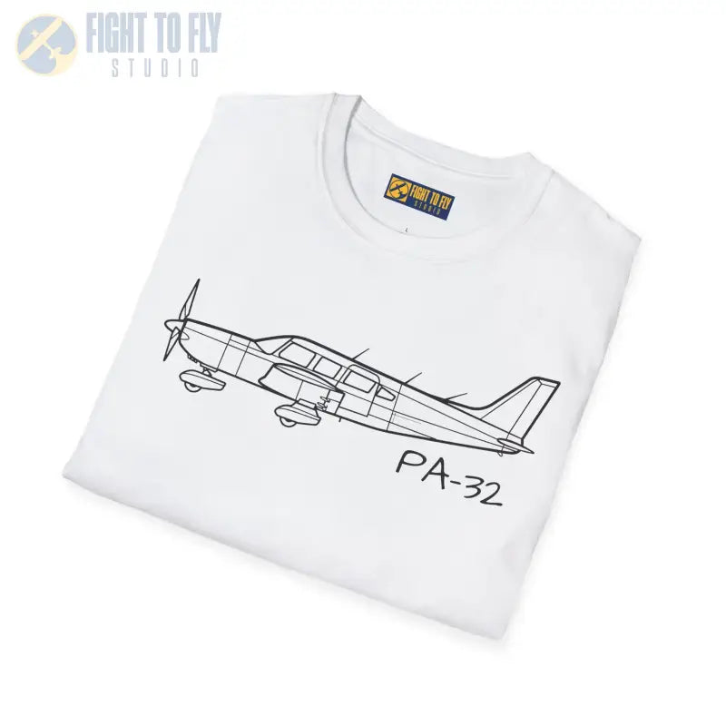 PA-32 T-Shirt – Piper Cherokee Six / Saratoga Utility Cruiser Tee - Pilot gifts - WWII warbird t-shirt