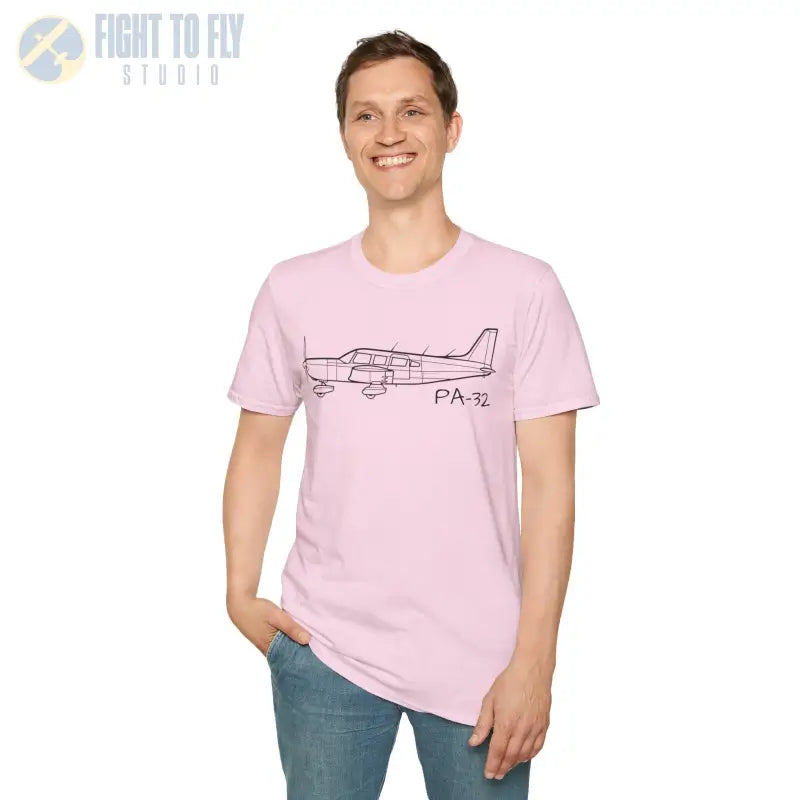 PA-32 T-Shirt – Piper Cherokee Six / Saratoga Utility Cruiser Tee - Pilot gifts - WWII warbird t-shirt