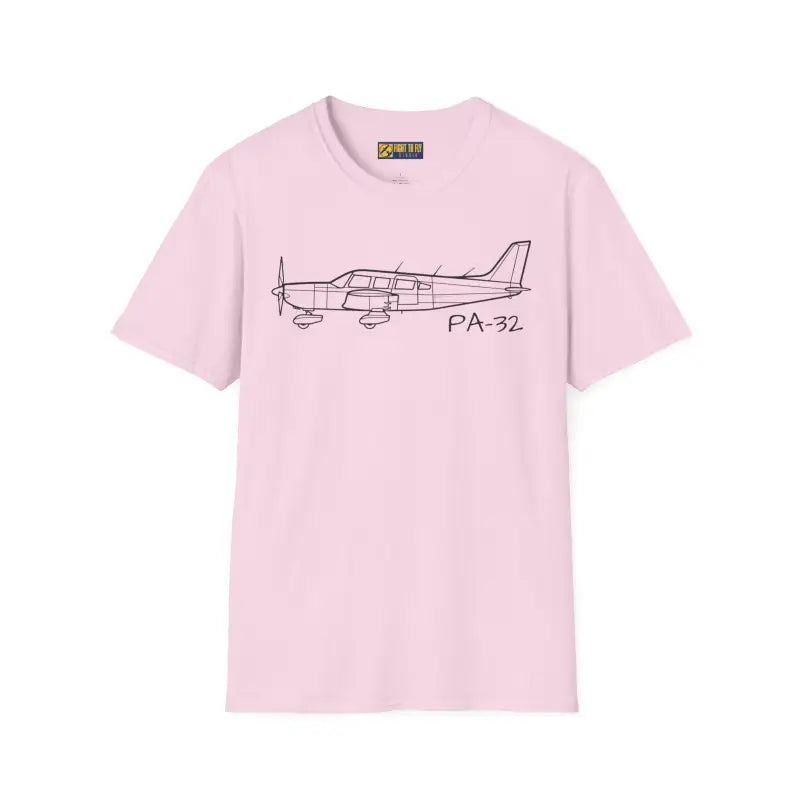 PA-32 T-Shirt – Piper Cherokee Six / Saratoga Utility Cruiser Tee - Pilot gifts - WWII warbird t-shirt