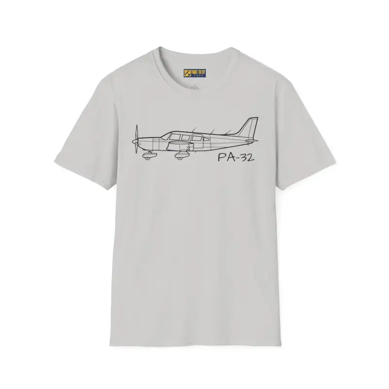 PA-32 T-Shirt – Piper Cherokee Six / Saratoga Utility Cruiser Tee - Pilot gifts - WWII warbird t-shirt