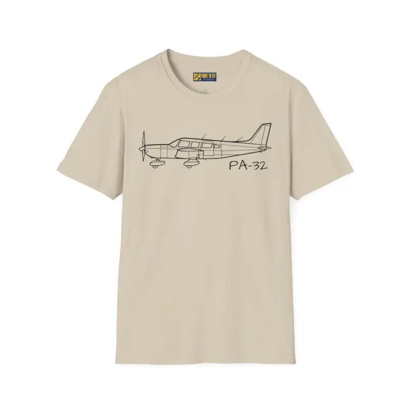 PA-32 T-Shirt – Piper Cherokee Six / Saratoga Utility Cruiser Tee - Pilot gifts - WWII warbird t-shirt