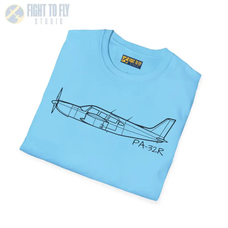 PA-32R T-Shirt – Piper Lance / Saratoga Low-Wing Cruiser Tee - Pilot gifts - WWII warbird t-shirt