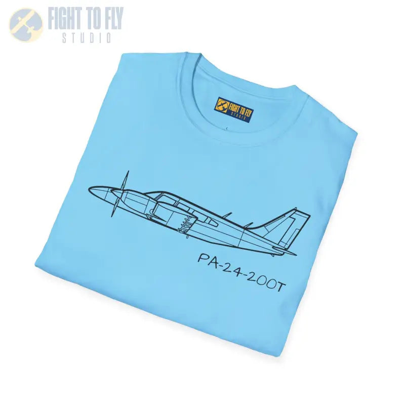 PA-34-200T T-Shirt – Piper Seneca II Twin-Engine Touring Tee - Pilot gifts - WWII warbird t-shirt