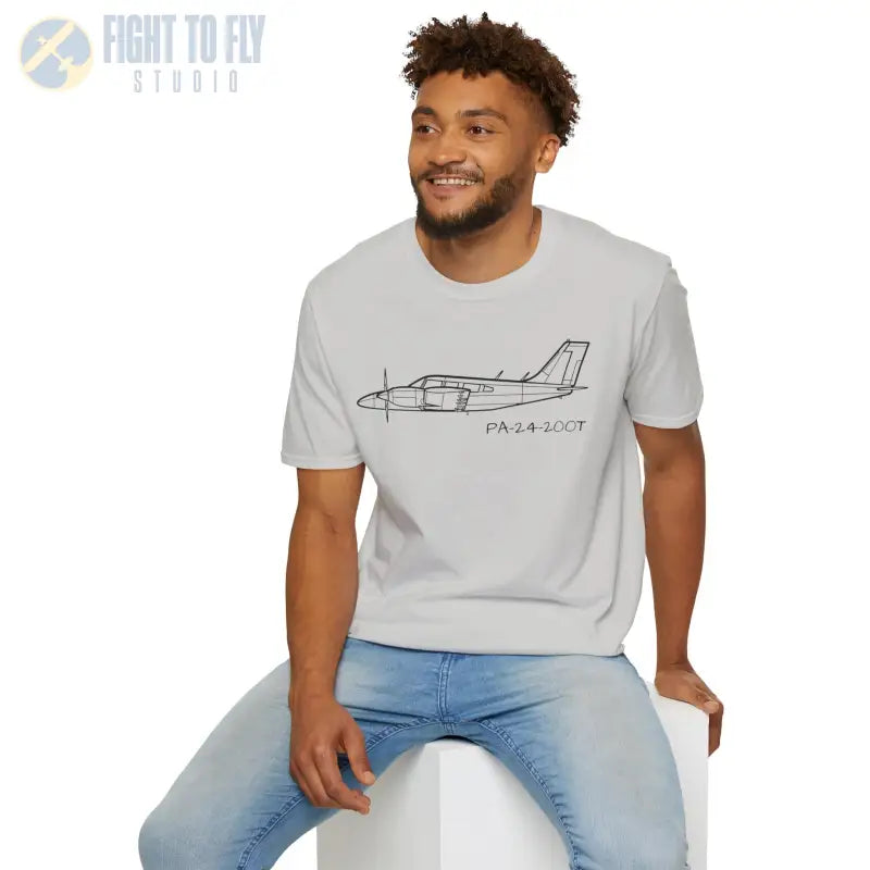 PA-34-200T T-Shirt – Piper Seneca II Twin-Engine Touring Tee - Pilot gifts - WWII warbird t-shirt
