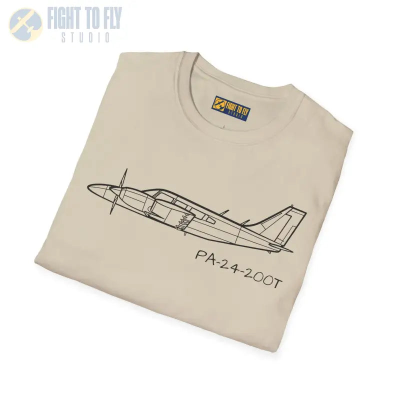 PA-34-200T T-Shirt – Piper Seneca II Twin-Engine Touring Tee - Pilot gifts - WWII warbird t-shirt