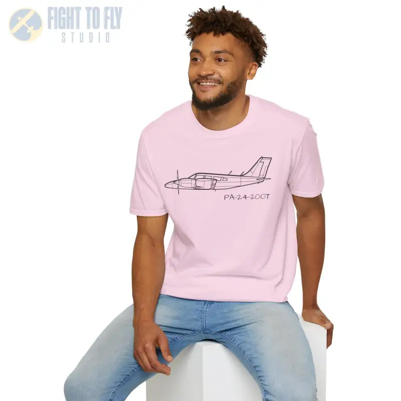 PA-34-200T T-Shirt – Piper Seneca II Twin-Engine Touring Tee - Pilot gifts - WWII warbird t-shirt
