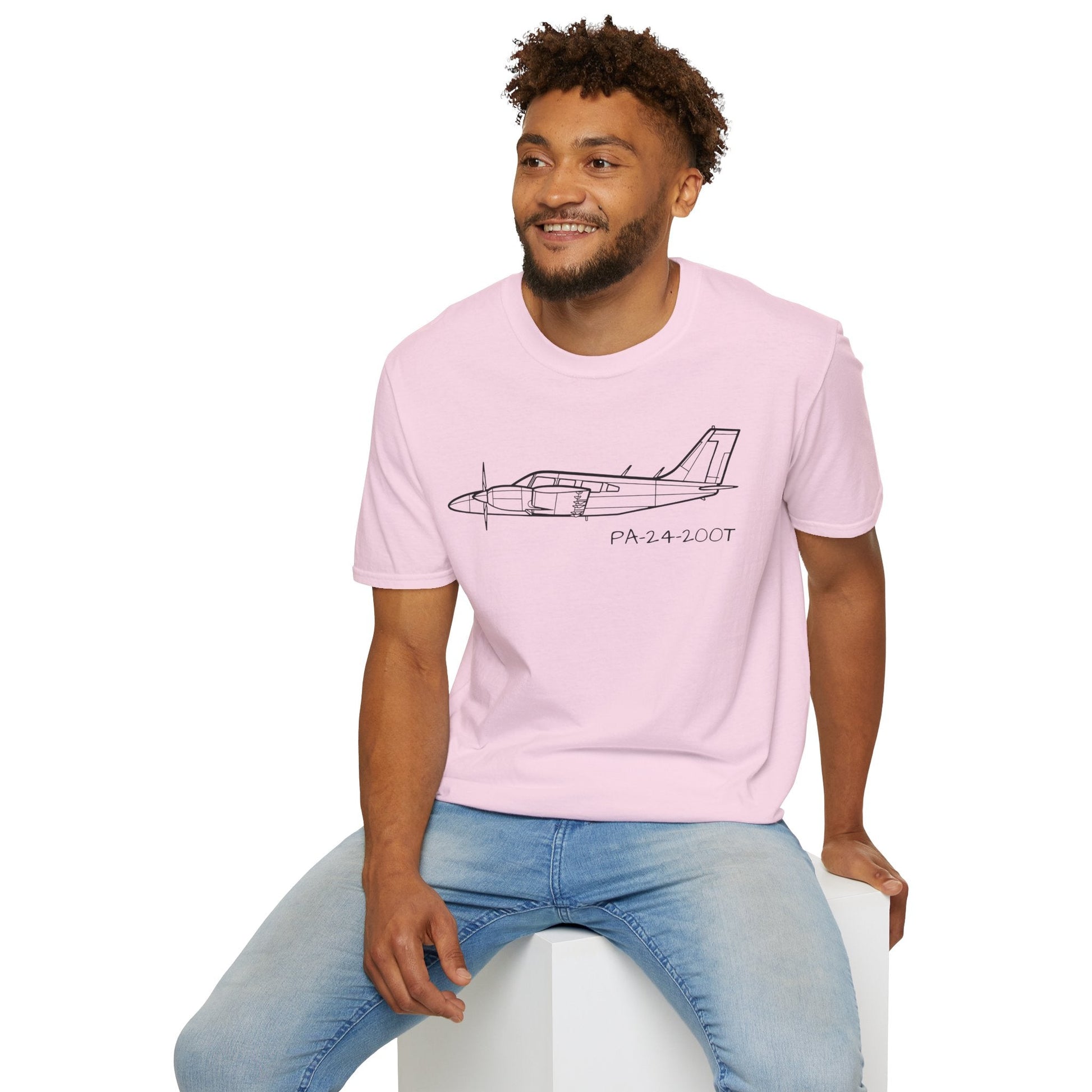 PA-34-200T T-Shirt – Piper Seneca II Twin-Engine Touring Tee - Gifts for pilots - Aviation apparel