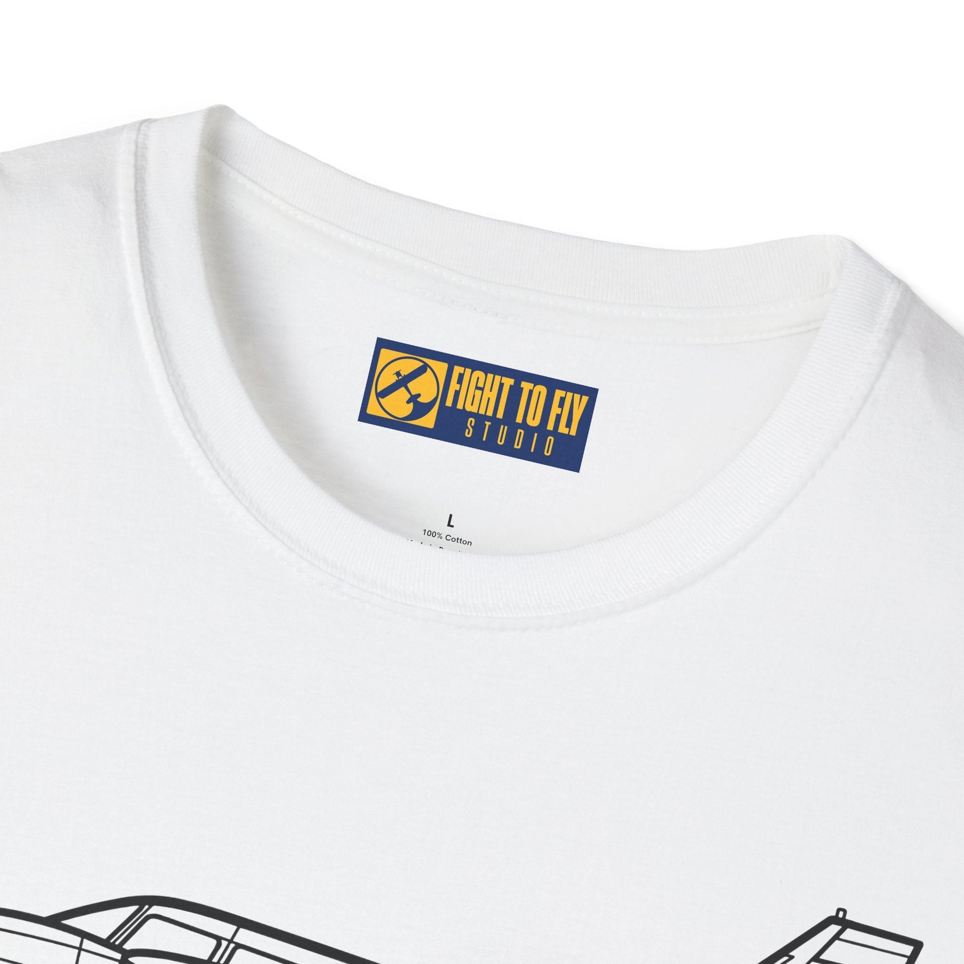 PA-34-200T T-Shirt – Piper Seneca II Twin-Engine Touring Tee - Gifts for pilots - Aviation apparel