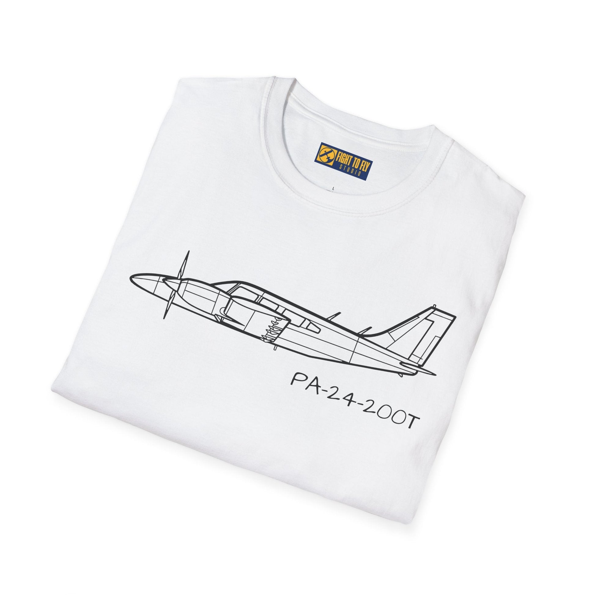 PA-34-200T T-Shirt – Piper Seneca II Twin-Engine Touring Tee - Gifts for pilots - Aviation apparel