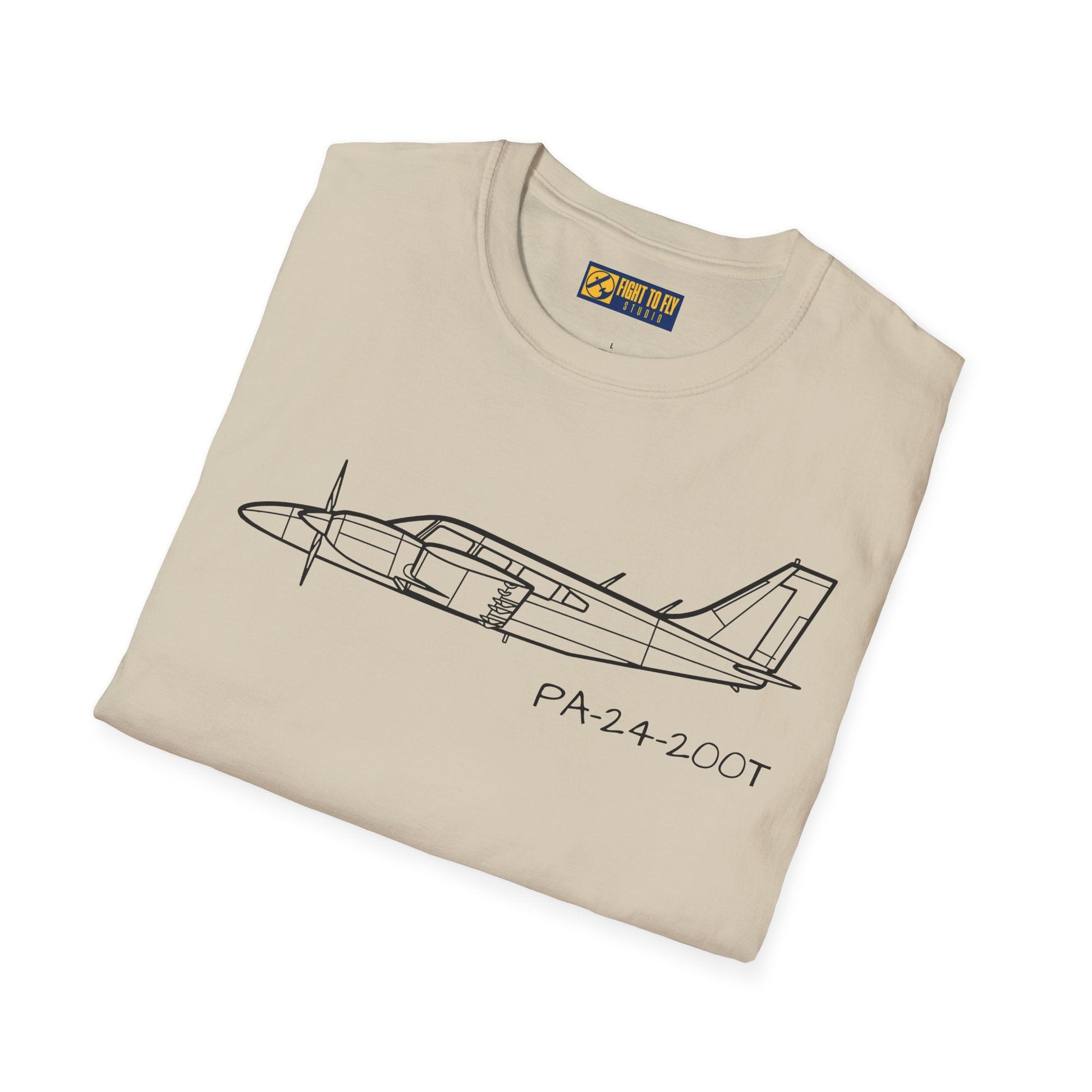 PA-34-200T T-Shirt – Piper Seneca II Twin-Engine Touring Tee - Gifts for pilots - Aviation apparel