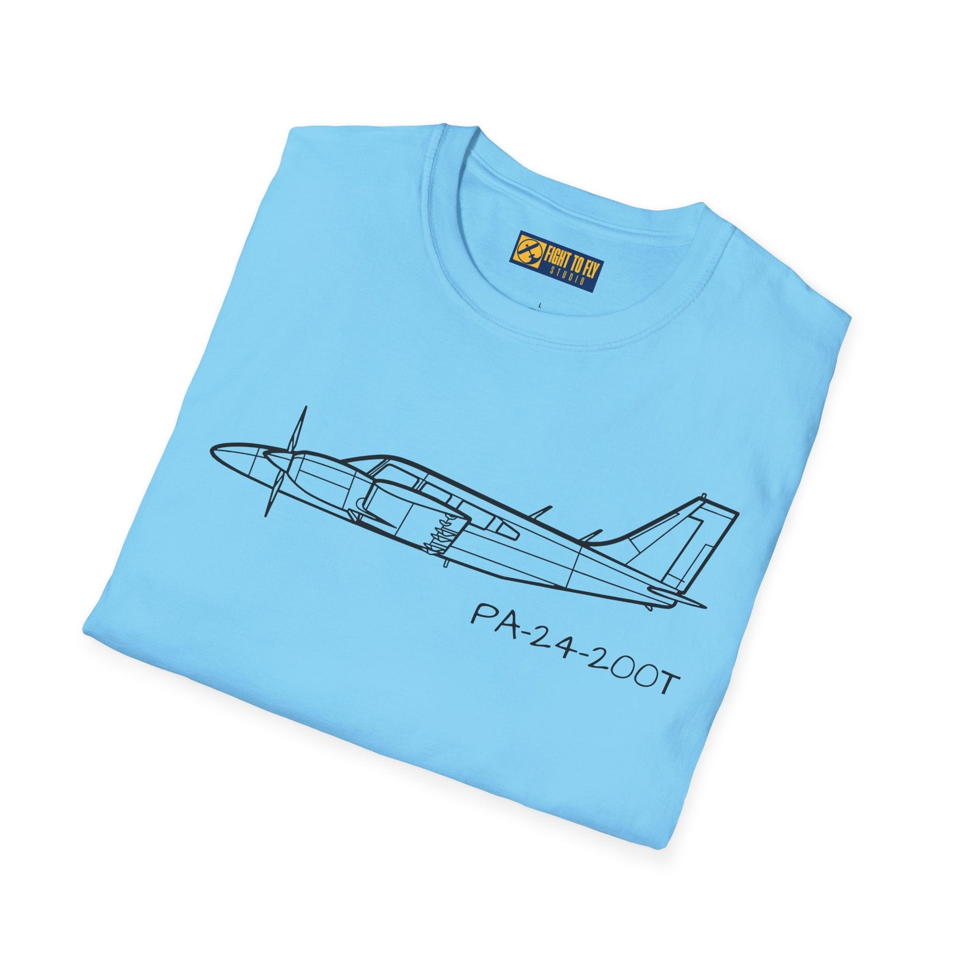 PA-34-200T T-Shirt – Piper Seneca II Twin-Engine Touring Tee - Gifts for pilots - Aviation apparel