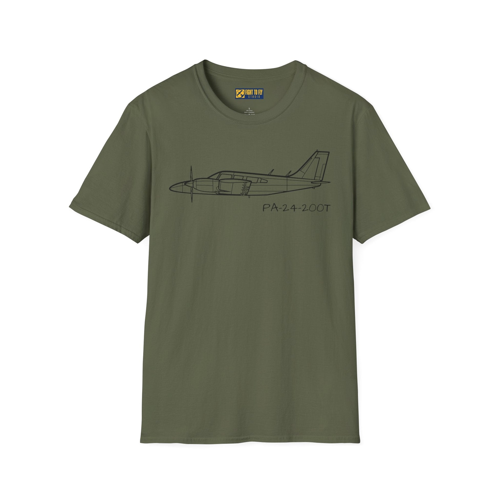 PA-34-200T T-Shirt – Piper Seneca II Twin-Engine Touring Tee - Gifts for pilots - Aviation apparel