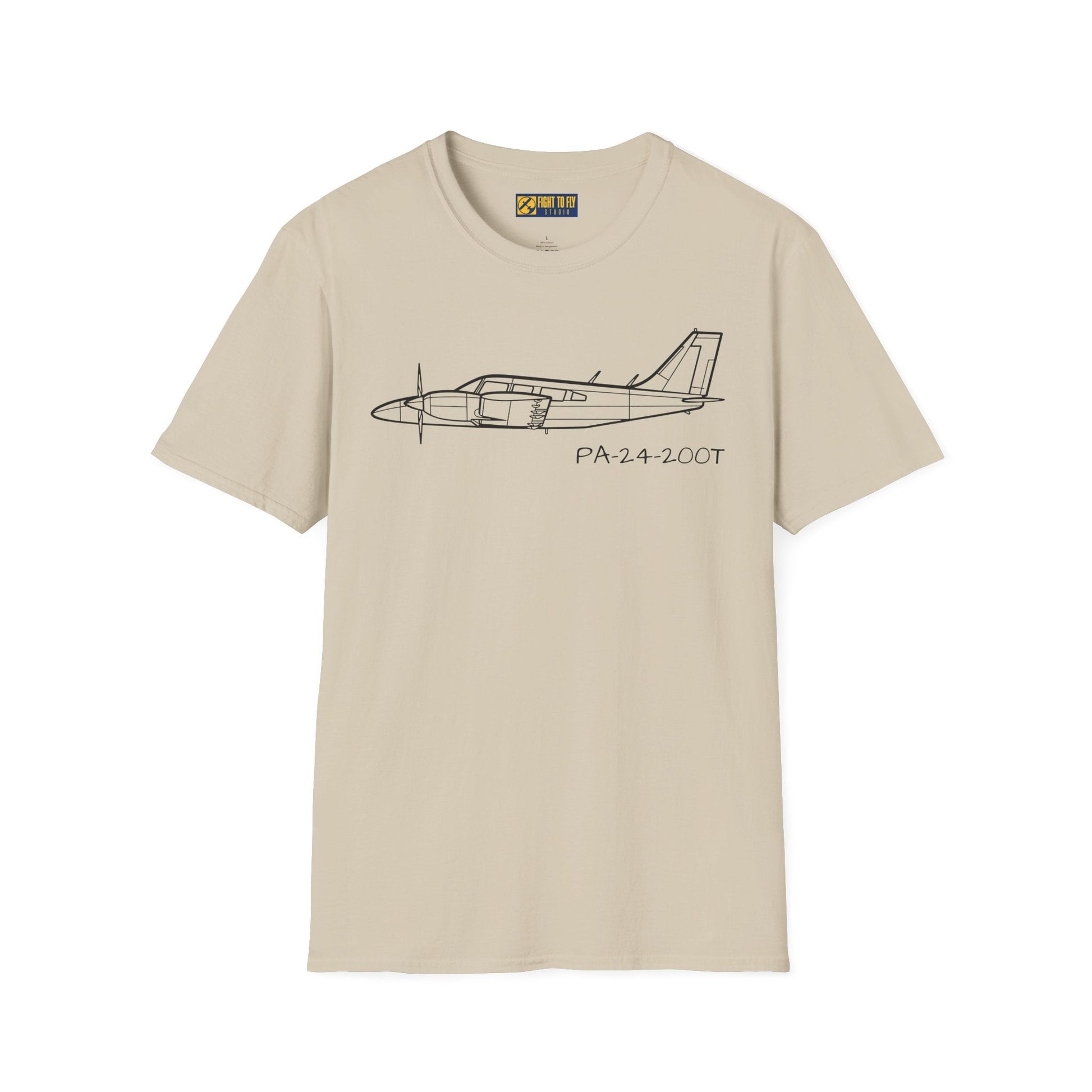 PA-34-200T T-Shirt – Piper Seneca II Twin-Engine Touring Tee - Gifts for pilots - Aviation apparel