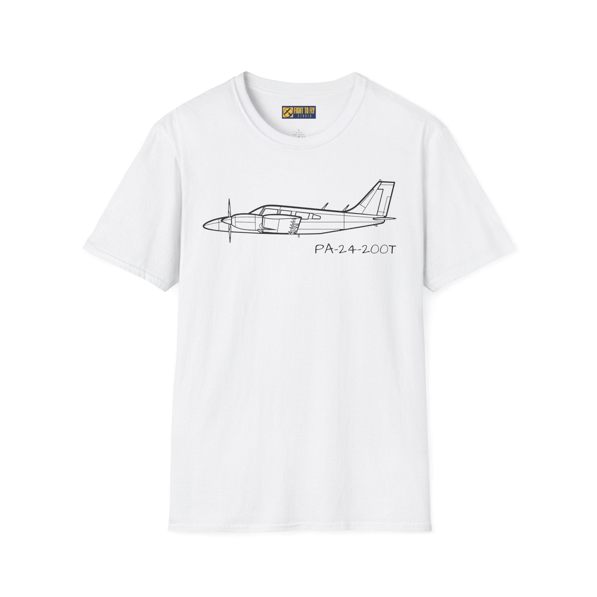 PA-34-200T T-Shirt – Piper Seneca II Twin-Engine Touring Tee - Gifts for pilots - Aviation apparel
