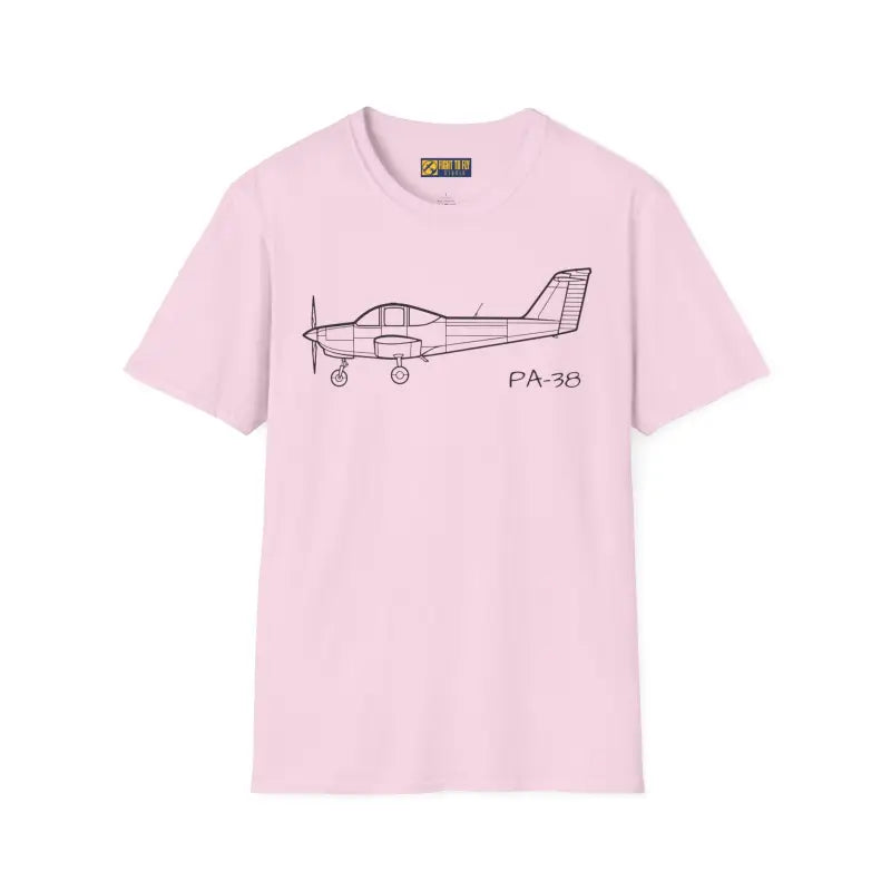 PA-38 T-Shirt – Piper Tomahawk “Traumahawk” Trainer Tee - Pilot gifts - WWII warbird t-shirt