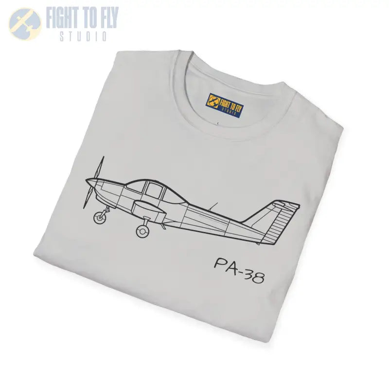PA-38 T-Shirt – Piper Tomahawk “Traumahawk” Trainer Tee - Pilot gifts - WWII warbird t-shirt