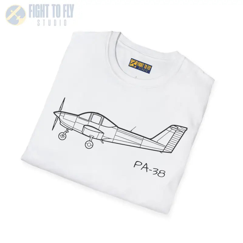 PA-38 T-Shirt – Piper Tomahawk “Traumahawk” Trainer Tee - Pilot gifts - WWII warbird t-shirt